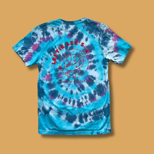Leftie Lee's ADULT Tie Dye Cinnaroll Tee